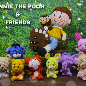 Winnie the Pooh & Friends Amigurumi Pattern
