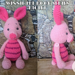 PIGLET Amigurumi-mönster (Nalle Puh-serien)
