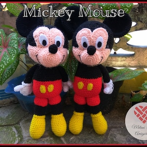 Mickey Mouse Amigurumi Pattern