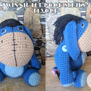EEYORE Amigurumi Pattern (Winnie the Pooh Series)