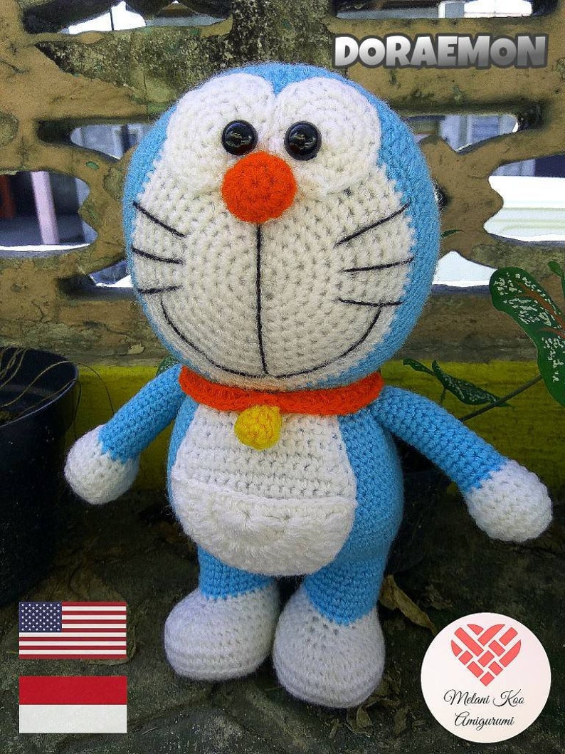Doraemon Amigurumi Pattern Etsy