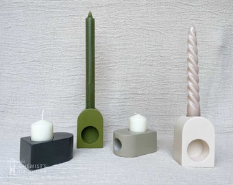 Two way candle holder | Various colours