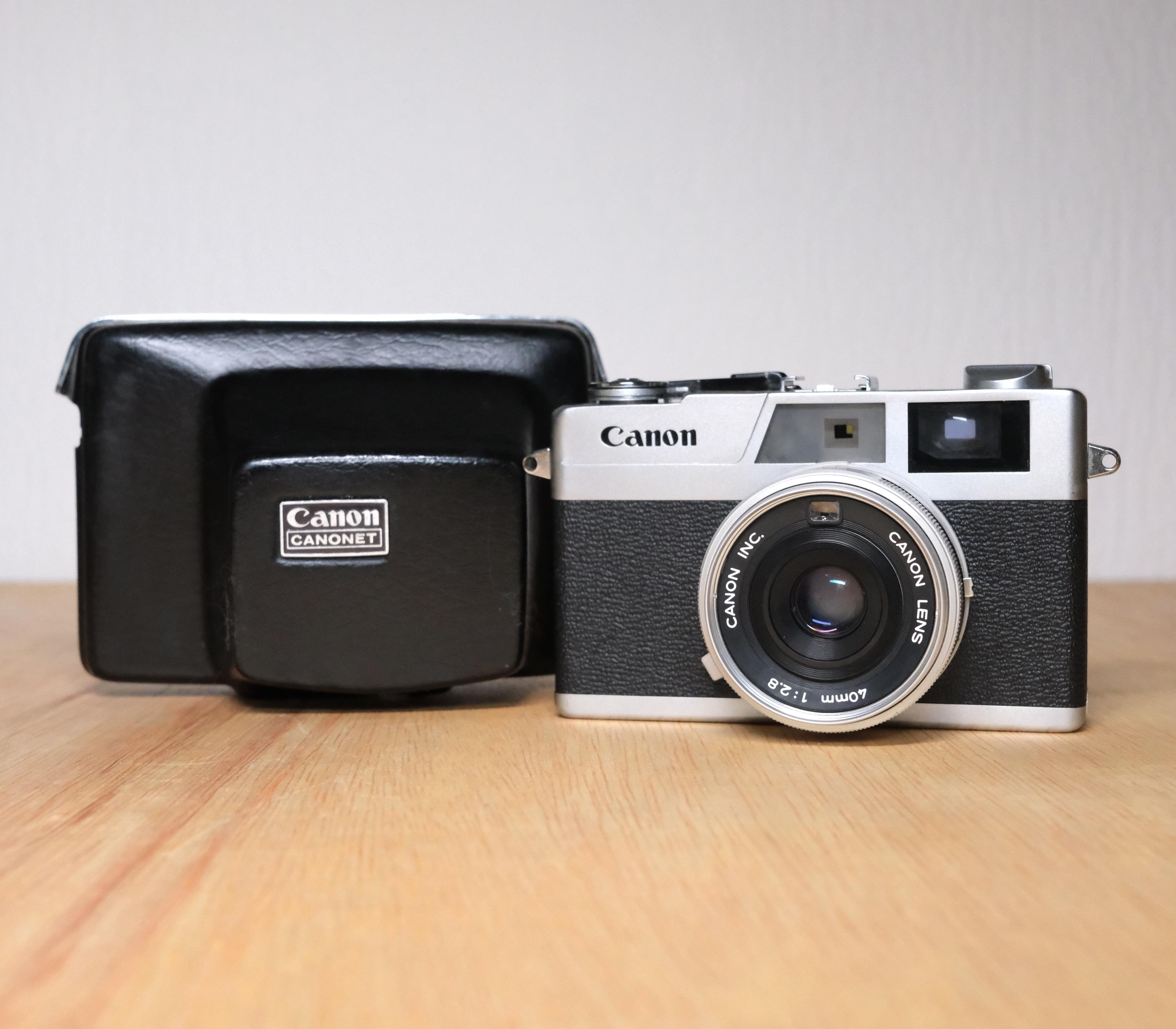 カメラ Canon QL フィルムカメラ 40mmレンズ ケース付き