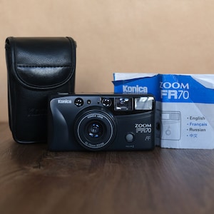 コニカズーム FR70 35-70 mm f/4,5-9 ズームレンズ 35 mm ポイントアンドシュートカメラ