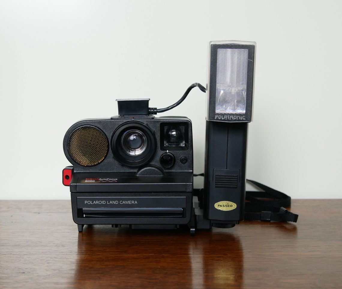 Polaroid Land Camera Sonar Autofocus 5000 Vintage Sx-70 - Etsy