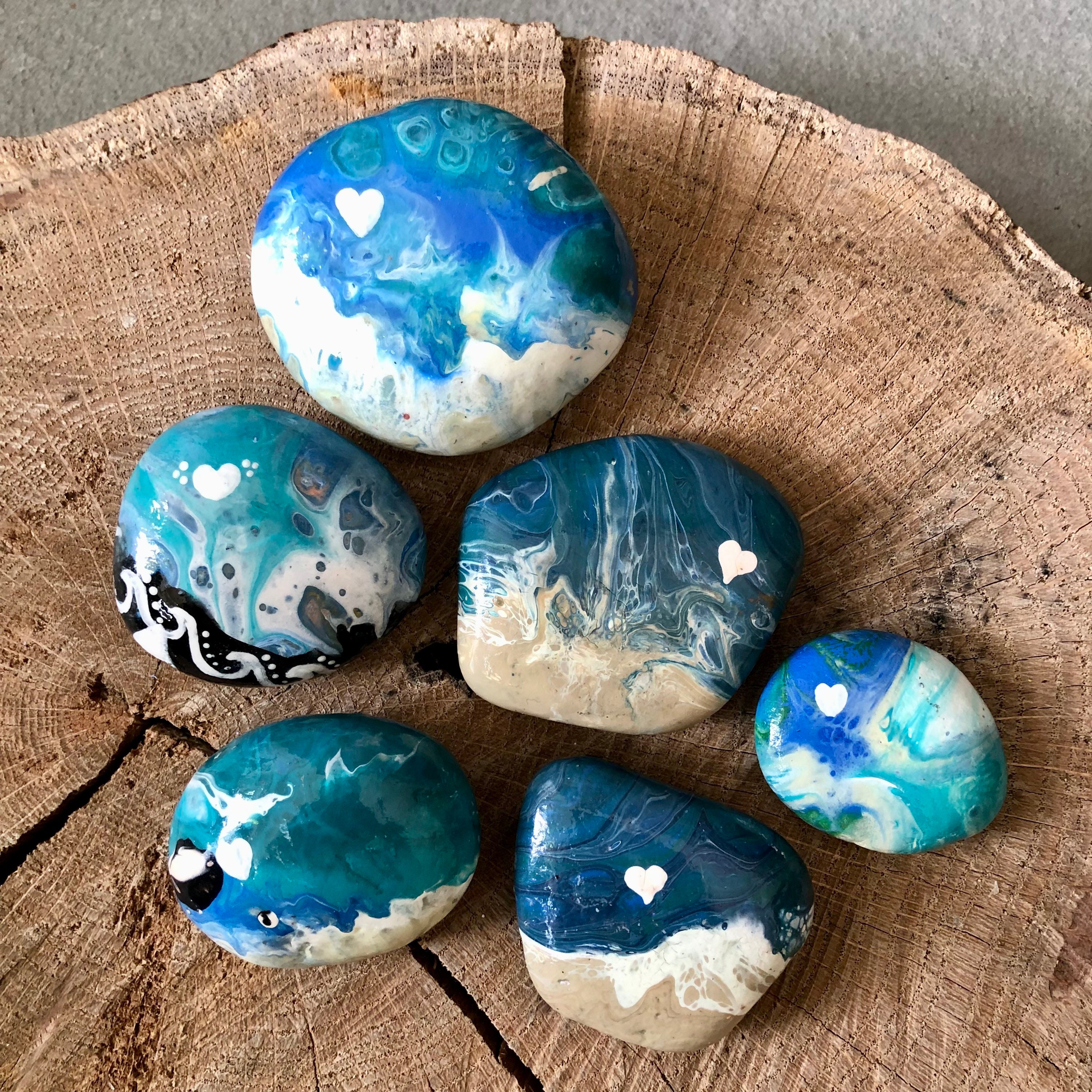 Snoopy Stone - Etsy