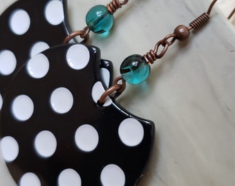 Orecchini a perno in acciaio inox Pietra ovale nera, oro 18 carati, stile vintage, gioielli modani Orecchini a perno in acciaio inox Pietra ovale nera, oro 18 carati, stile vintage, gioielli modani