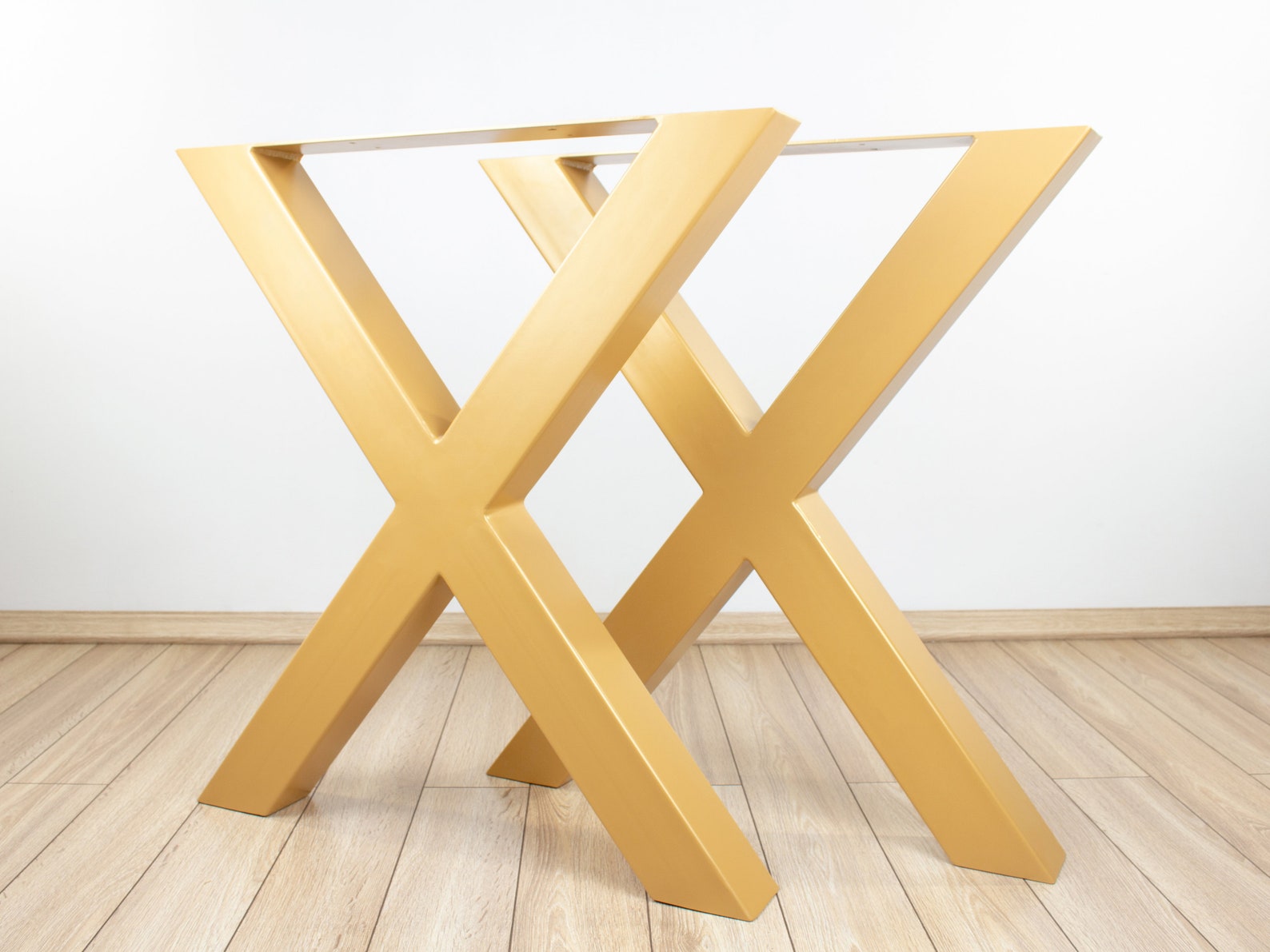 X Metal Table Legs set of 2 Steel Dining Table Legss X Etsy