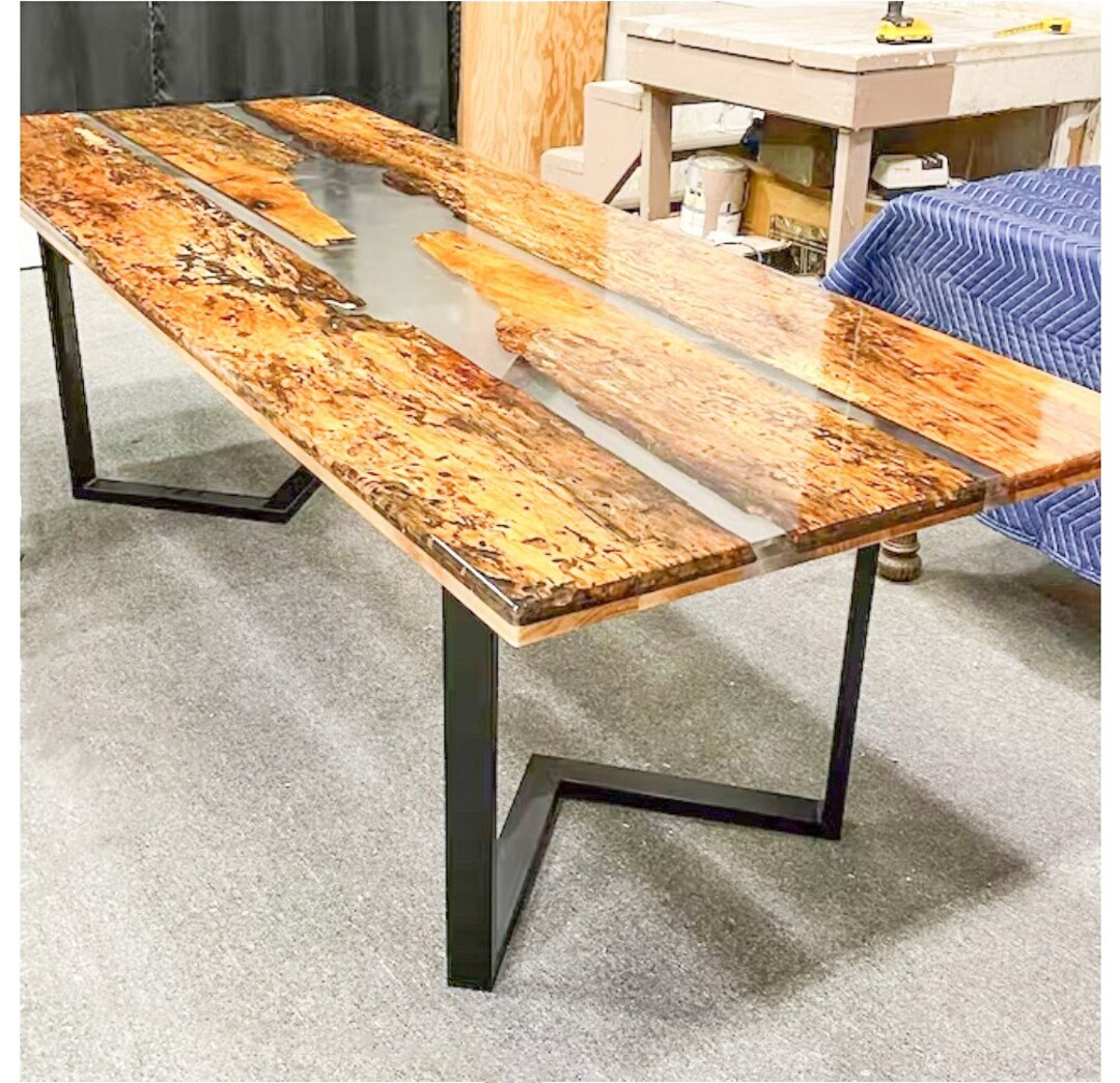 Steel Table Legs, Dining Table Legs, Metal Legs for Glass, Wood, Marble, Quartz, Stone, Concrete
