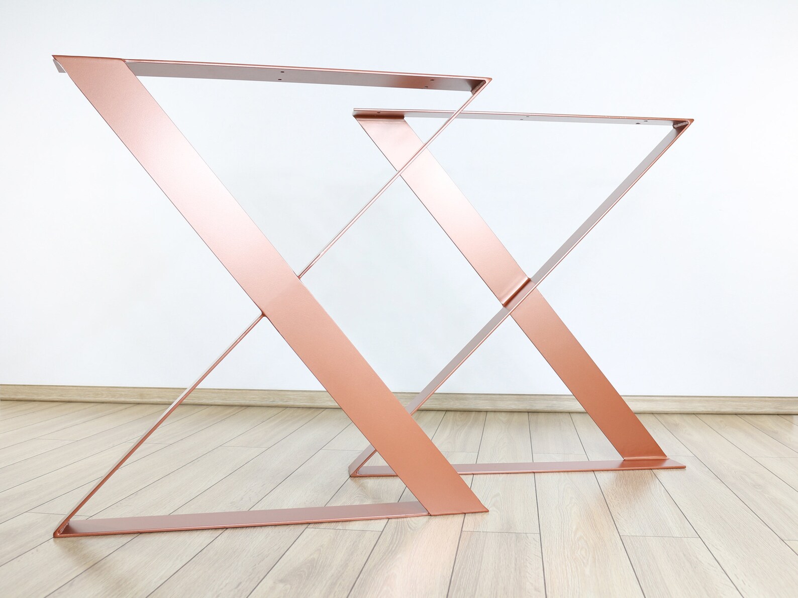 Modern Desk Legs Metal Desk Legs set of 2 Office Desk Etsy