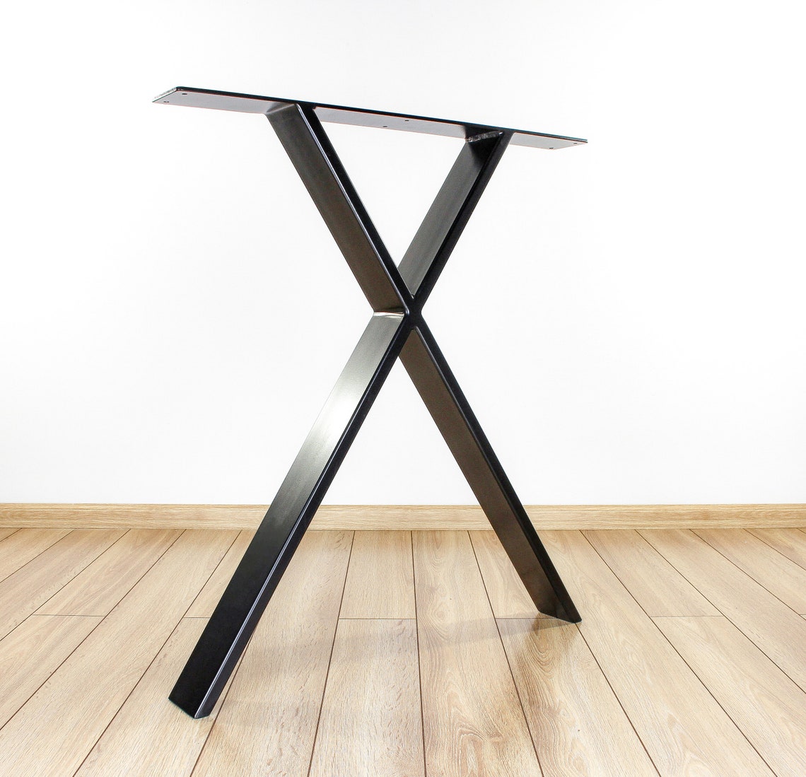 Metal Desk Legs Home Office Desk Legs Set of 2 Steel Desk Etsy