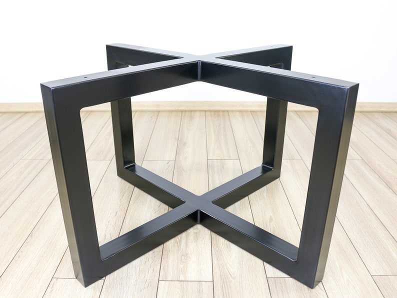 Coffee Table Leg for Round Table Top Steel Coffee Table Leg Etsy