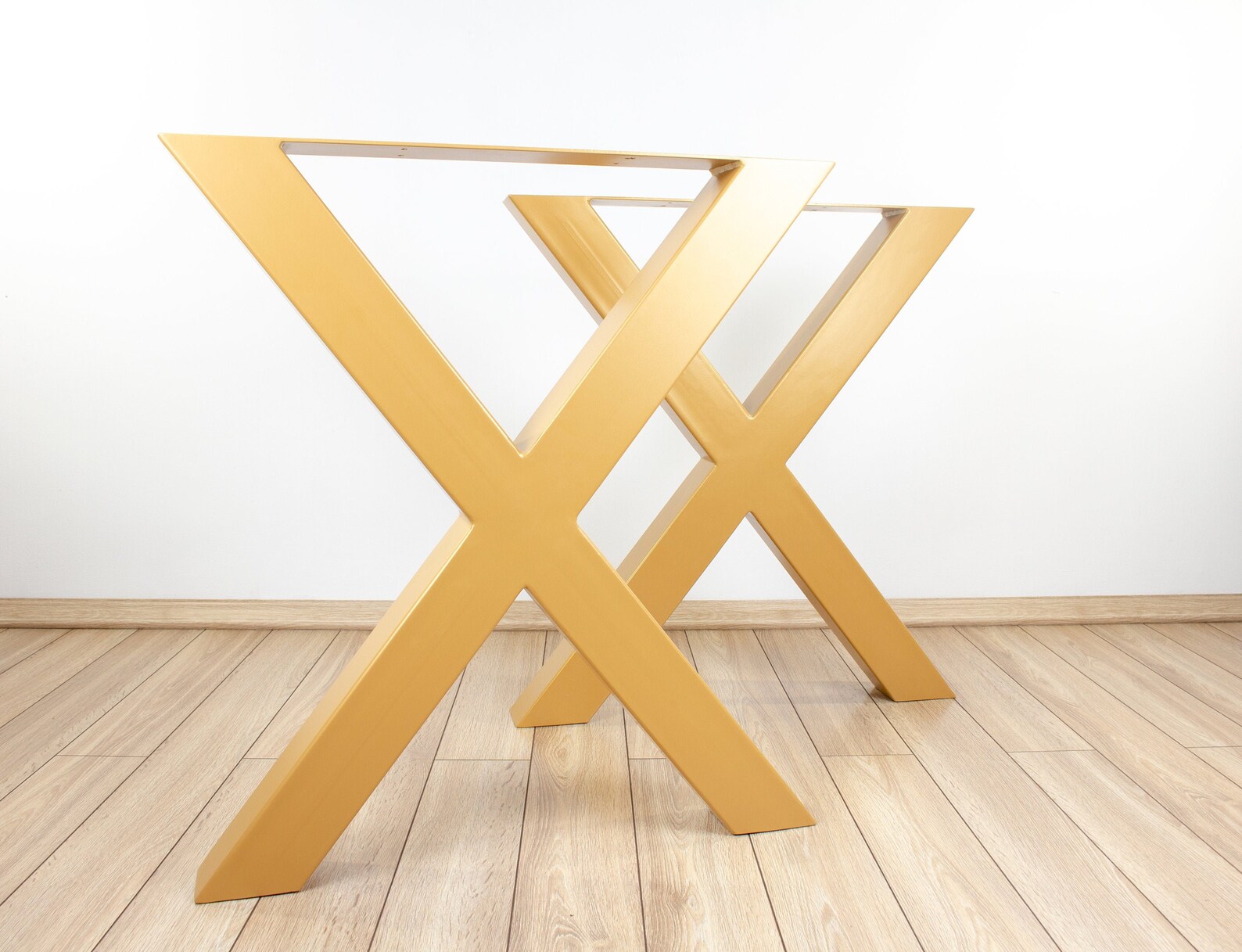 X Metal Table Legs set of 2 Steel Dining Table Legss X Etsy