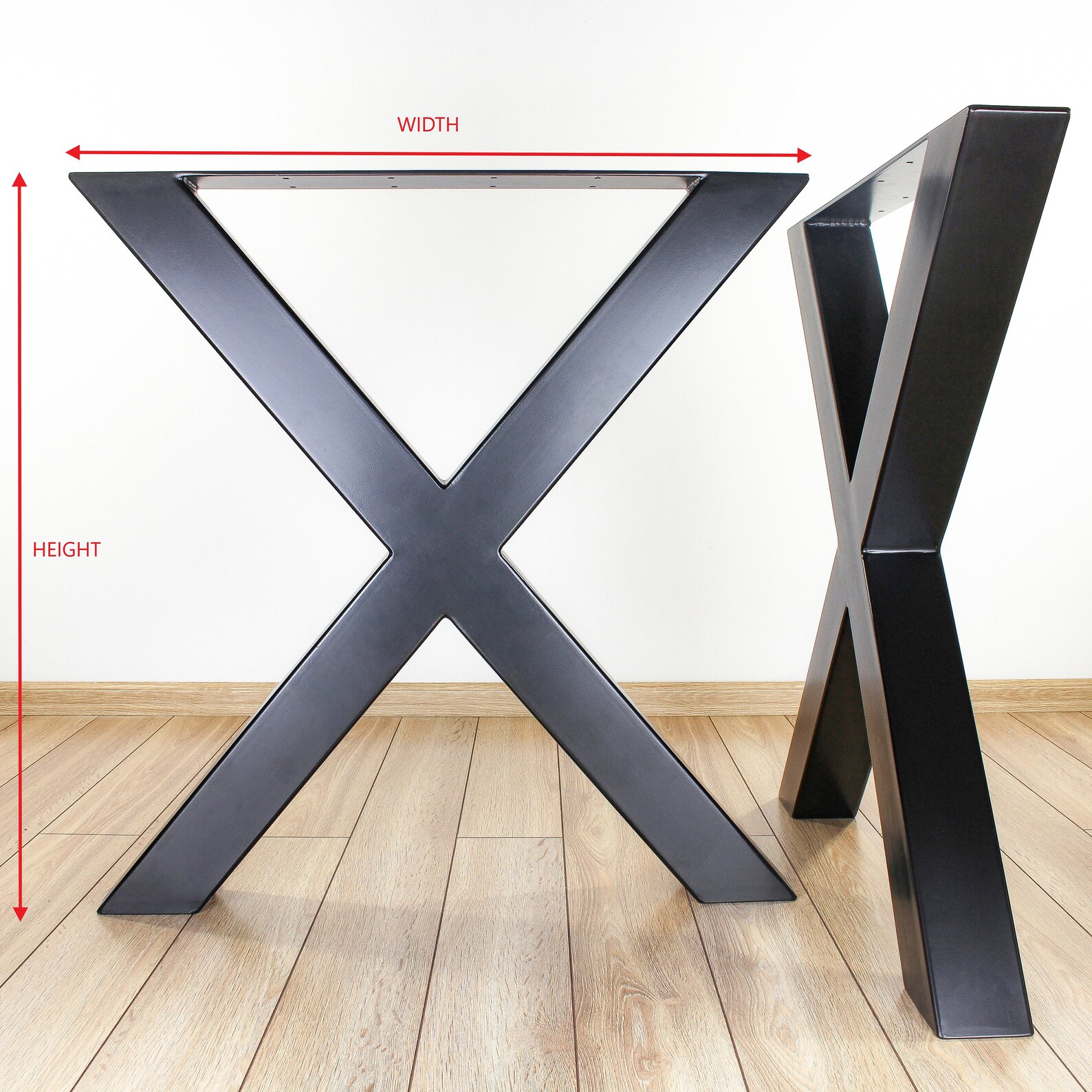 Heavy Duty Steel Table Legs Metal Dining Table Legs Bench Etsy