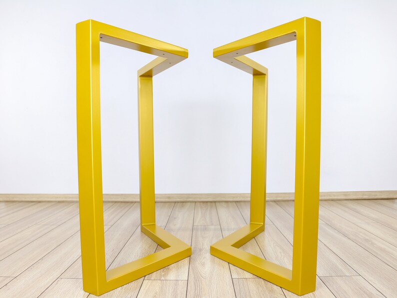Gold Table Legs Dining Table Legs Steel Table Legs Home Etsy