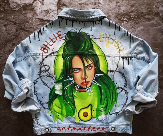 billie eilish denim jacket