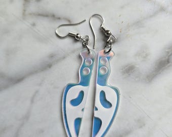 Ghost Face Earrings