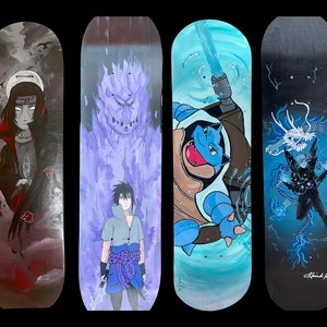 Skateboard painting anime, ying yang | Skateboard design, Custom skateboards,  Cool skateboards