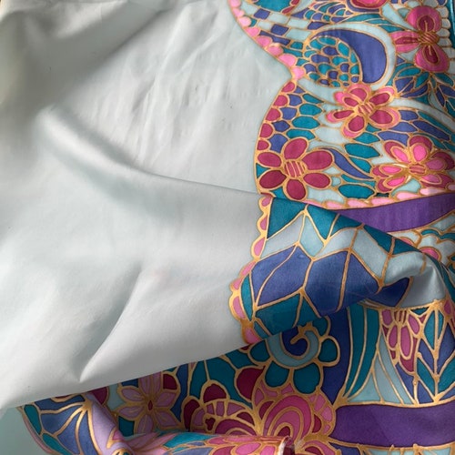 French shops brocade