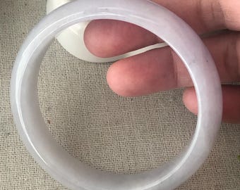 55.5 mm アイシーライトラベンダーウージフロートフラワージェダイト