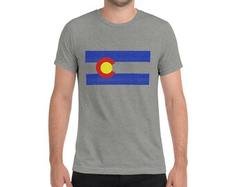 Colorado Flag Men's Short sleeve t-shirt