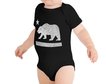 California Flag Baby bodysuit