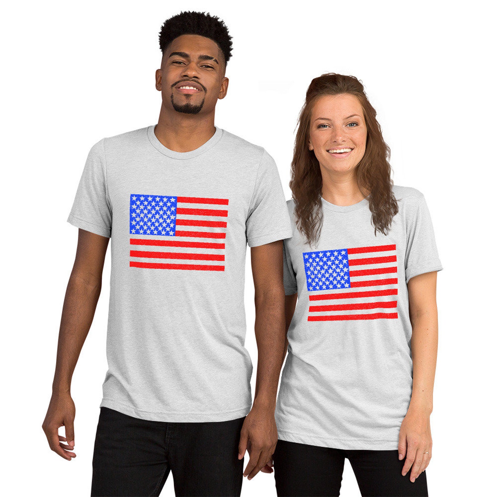 American Flag Mens Short Sleeve T Shirt Etsy