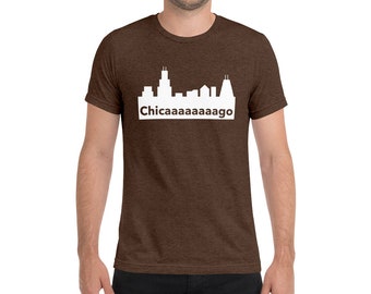 Chicago Accent Skyline Men's Short sleeve t-shirt