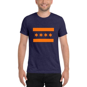 Chicago Flag Bears Fan Short sleeve Men&#39;s t-shirt