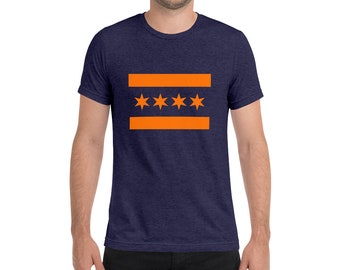 Chicago Flag Bears Fan Short sleeve Men's t-shirt