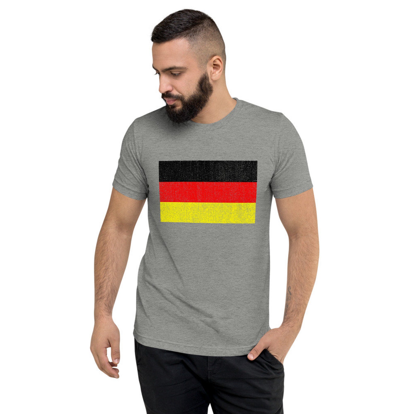 German Flag Short sleeve Men's t-shirt | Etsy