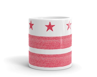Washington DC Flag Mug