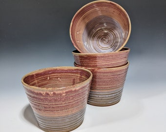 Cereal Bowls - Handmade Bowls - Bowls - Ice Cream Bowls - Small Bowls - Stackable Bowls - Functional Bowls - Pottery Bowls - Ceramic Bowls