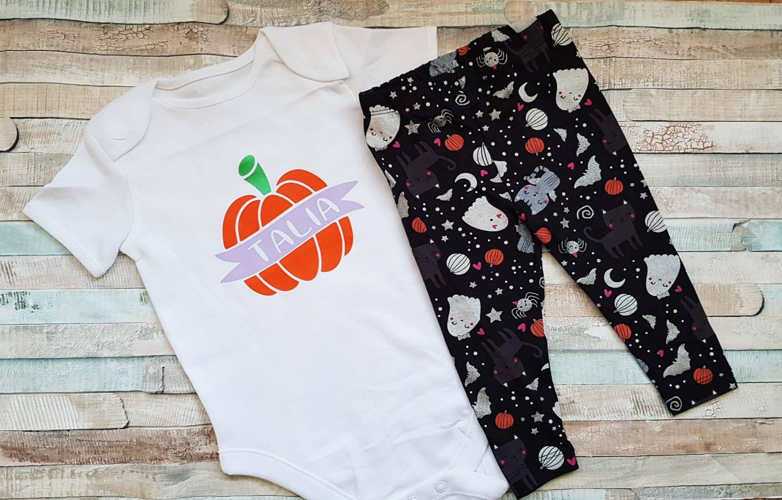 personalised baby leggings