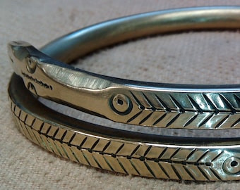 Ancient Dacian snake bracelet
