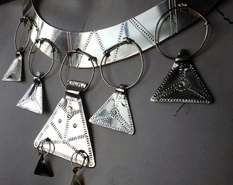 Celtic or viking collar with pendants