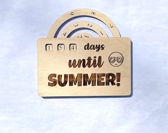 Customizable Countdown Calendar | Teacher, Wedding, Retirement Gift