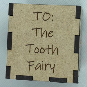 Personalized Tooth Fairy Box | Tooth fairy Letter | Lost Tooth Keepsake | Tooth Holder Box | Tooth fairy Money Holder | Children&#39;s Teeth Box