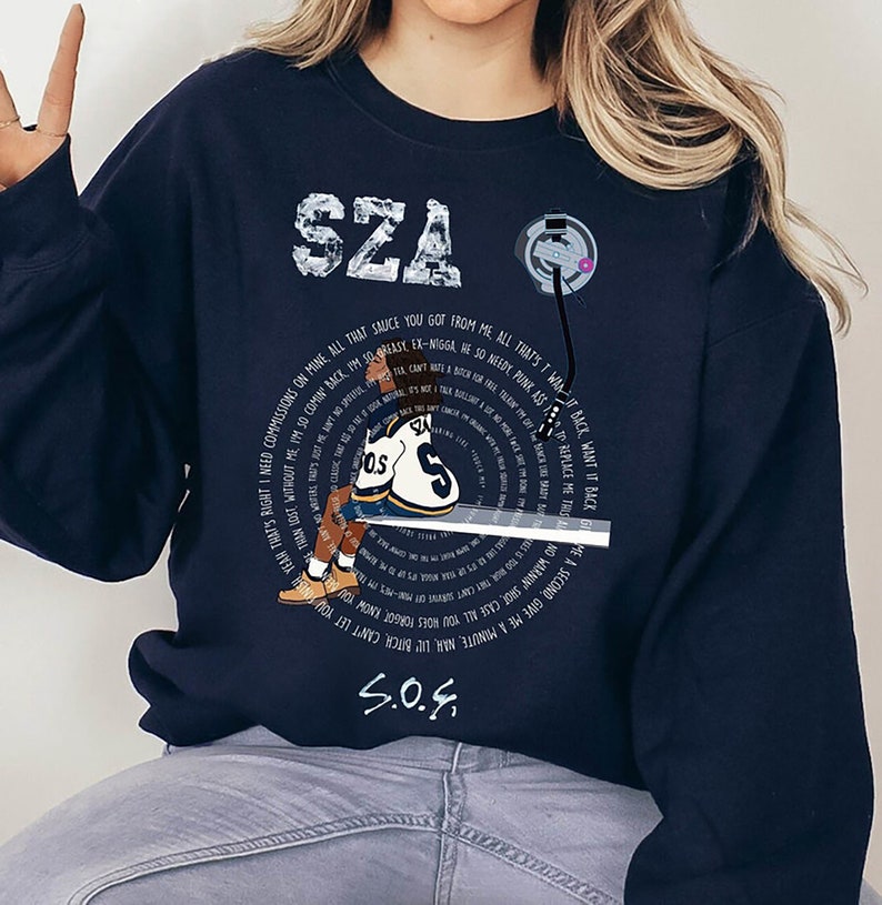 SZA SOS Tour Tshirt Sza Merch 2023 Shirt Sza North American Etsy Canada