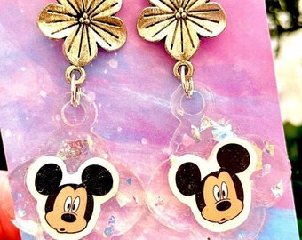 Mickey Dangle Earrings