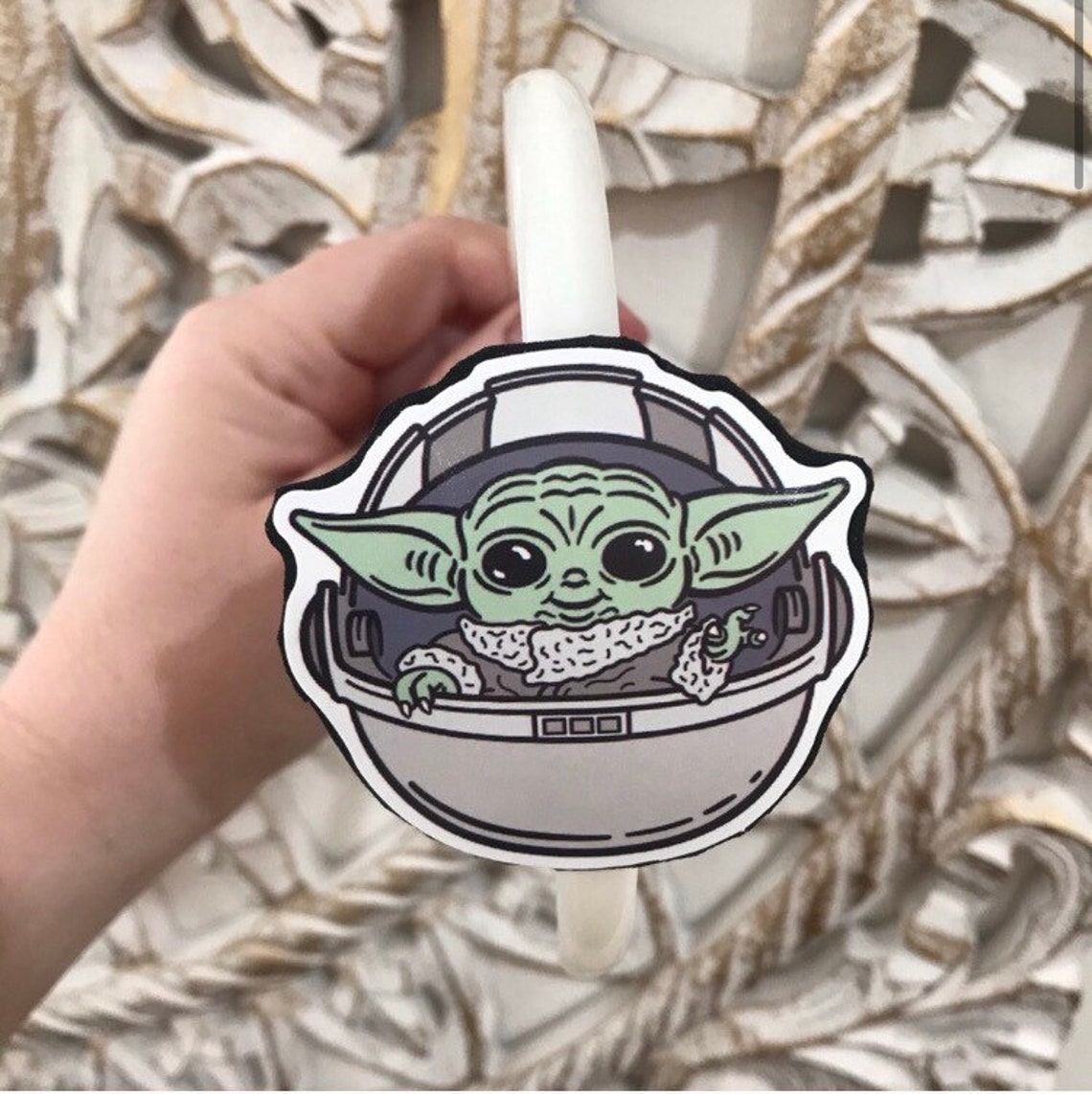 The Child and Baby Yoda Inspired Headband Etsy UK