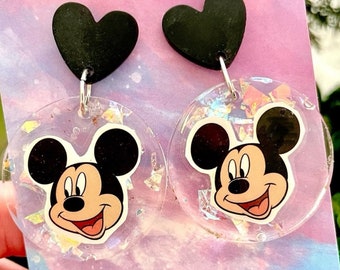 Mickey Dangle Earrings