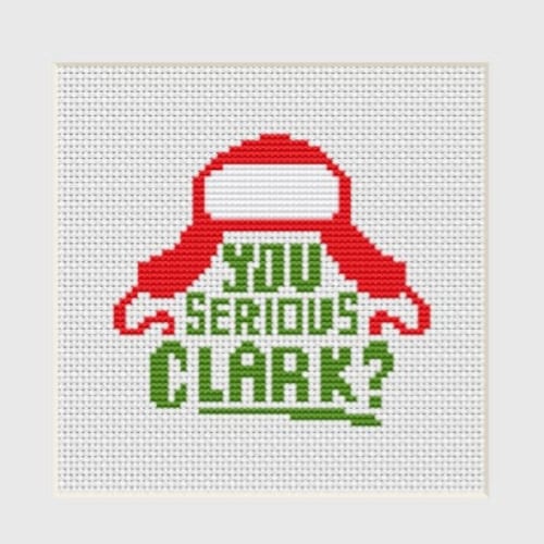 You Serious Clark Christmas Vacation Cross Stitch Pattern. Etsy