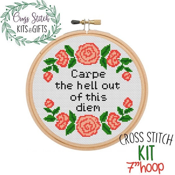 Inspirational Cross Stitch Kit Etsy