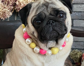 Pugdashian's 'TWINKLE'  -  Beaded Necklace - Fashions by Pugdashians