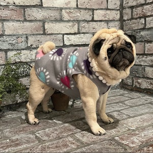 Pugdashian&#39;s &#39;SWEETHEART&#39; Cozy Fleece Pullover - One Piece