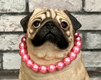 Pugdashian's 'Pretty In Pink’ -Beaded Necklace - Fashions by Pugdashians