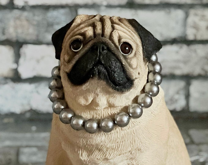 Pugdashian's 'Grey Gardens'  -  Colorful Beaded Necklace - Fashions by Pugdashians