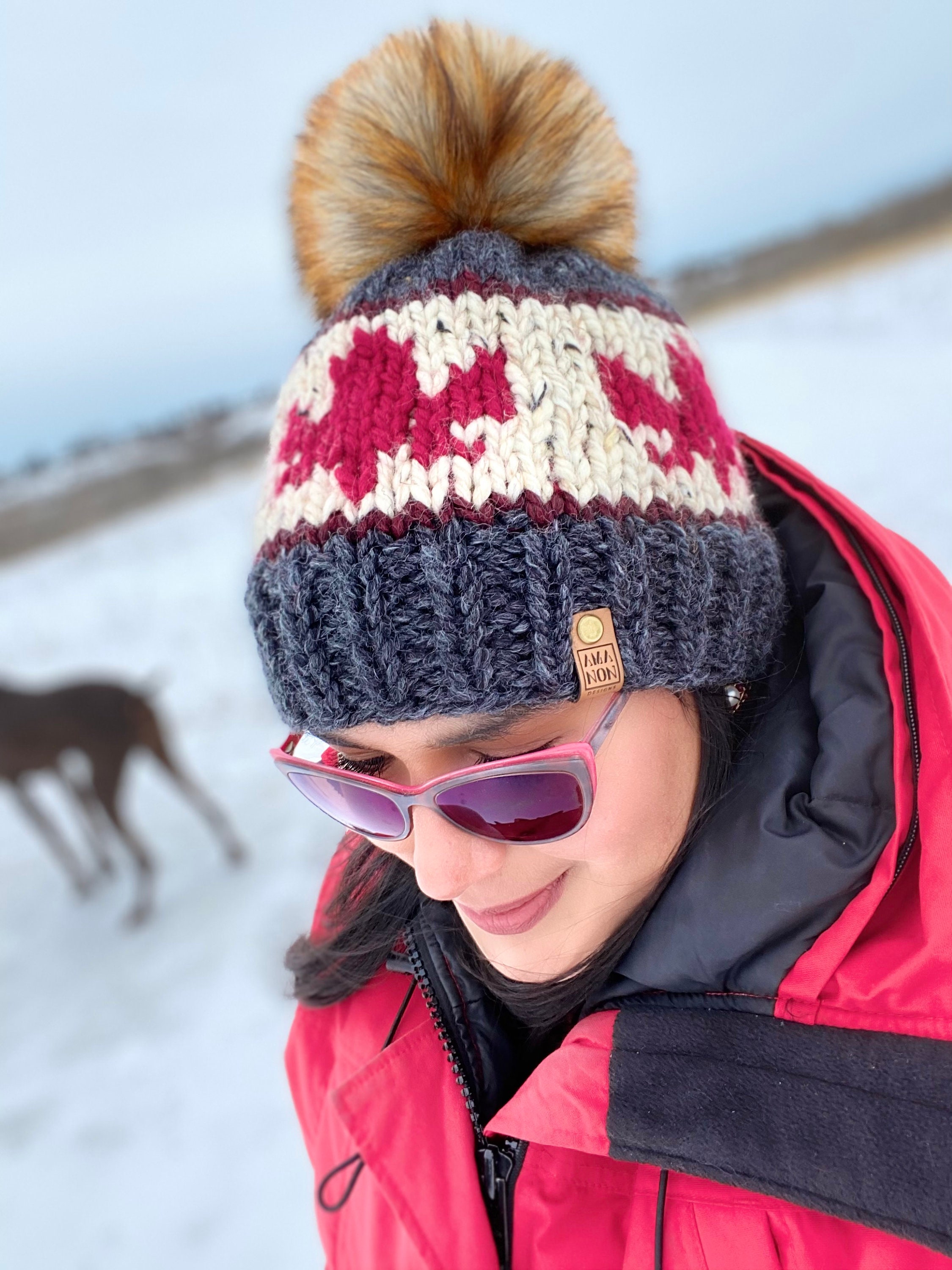 The Great White North Toque. Canadian Vintage Winter Hat. - Etsy