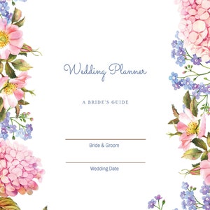 Printable/Downloadable 100 pages PDF Destination Wedding Planner image 1